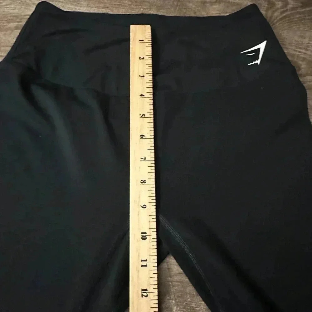 Gymshark Training Cropped Leggings Stretch Activewear size Small - Picture 3 of 5